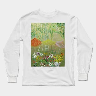 Antoinette's Flowers Long Sleeve T-Shirt